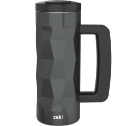 Best deal 💯 Zak Holiday Charcoal 16 Oz. Stainless Steel Vacuum Fractal Mug ⭐