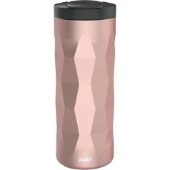 Deals 🎁 Zak Holiday Rose Gold 16 Oz. Stainless Steel Vacuum Insulated Tumbler With Lid 🧨