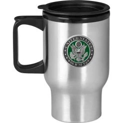 Cheap 🔔 Sparta US Army Seal Stainless Steel Travel Mug 🧨