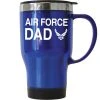 Top 10 🎁 Other Brands Air Force Dad Stainless Steel & Acrylic Tumbler With Handle And Plastic Lid 16 Oz. 💯