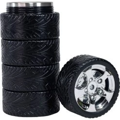 Best reviews of 🤩 Mad Man Stainless Steel Tire Travel Mug ⌛