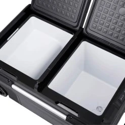 Outlet 🤩 New Air LLC NewAir Portable 80 Qt. Electric Car Cooler Dual Zone Fridge Freezer ✨ -Aqua Trek Store unnamed file 337