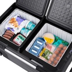Outlet 🤩 New Air LLC NewAir Portable 80 Qt. Electric Car Cooler Dual Zone Fridge Freezer ✨ -Aqua Trek Store unnamed file 338