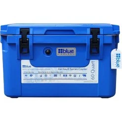 Outlet ⌛ Blue Coolers 60 Qt. Ice Vault Series Rotomolded Cooler ⭐
