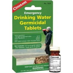 New 🎉 Coghlans Drinking Water Tablets 50 Ct. ✔️