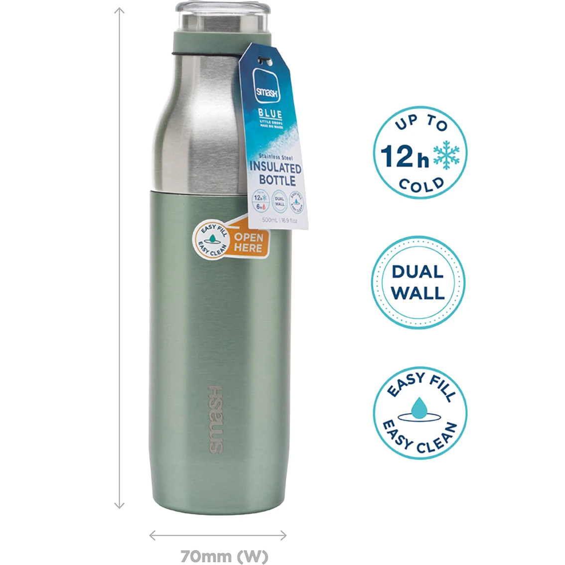 Outlet ๐ Smash Twin Walled Dual Opening Insulated Bottle โจ 6 Outlet ๐ Smash Twin Walled Dual Opening Insulated Bottle โจ - Image 6