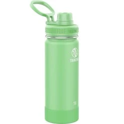 Budget 👍 Takeya Actives Insulated Stainless Steel 18 Oz. Water Bottle With Spout Lid 🌟