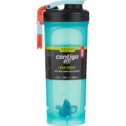 New 🔥 Contigo Shake N Go Fit 2.0 Shaker Bottle 28 Oz., Bubble Tea 😀