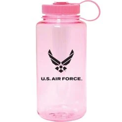 Buy ✨ Other Brands Air Force Logo 32 Oz. Water Bottle, Pink ✨