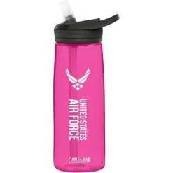 Budget ⌛ Camelbak US Air Force Logo 0.75 L Water Bottle, Pink ⭐