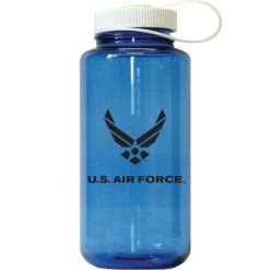 Buy 🔔 Other Brands Air Force Logo 32 Oz. Water Bottle, Blue ⌛