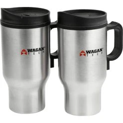 Wholesale ⭐ Wagan 12V Heated Travel Mug 2 Pk. 😀