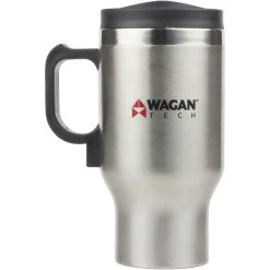 New 🧨 Wagan 12V Double Wall Stainless Steel Travel Mug ⭐