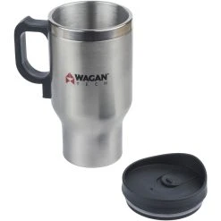 New 🧨 Wagan 12V Double Wall Stainless Steel Travel Mug ⭐ -Aqua Trek Store unnamed file 851