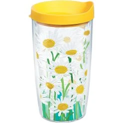 Buy 🤩 Tervis Tumblers PAINTED WHITE DAISIES 16 OZ ❤️