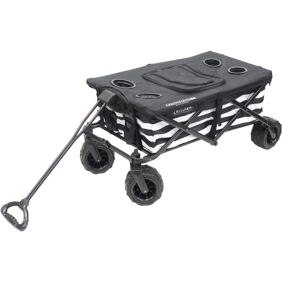 Deals ⌛ Creative Outdoor All Terrain Folding Wagon With Tabletop Cooler ⭐ 9 Deals ⌛ Creative Outdoor All Terrain Folding Wagon With Tabletop Cooler ⭐ - Image 9