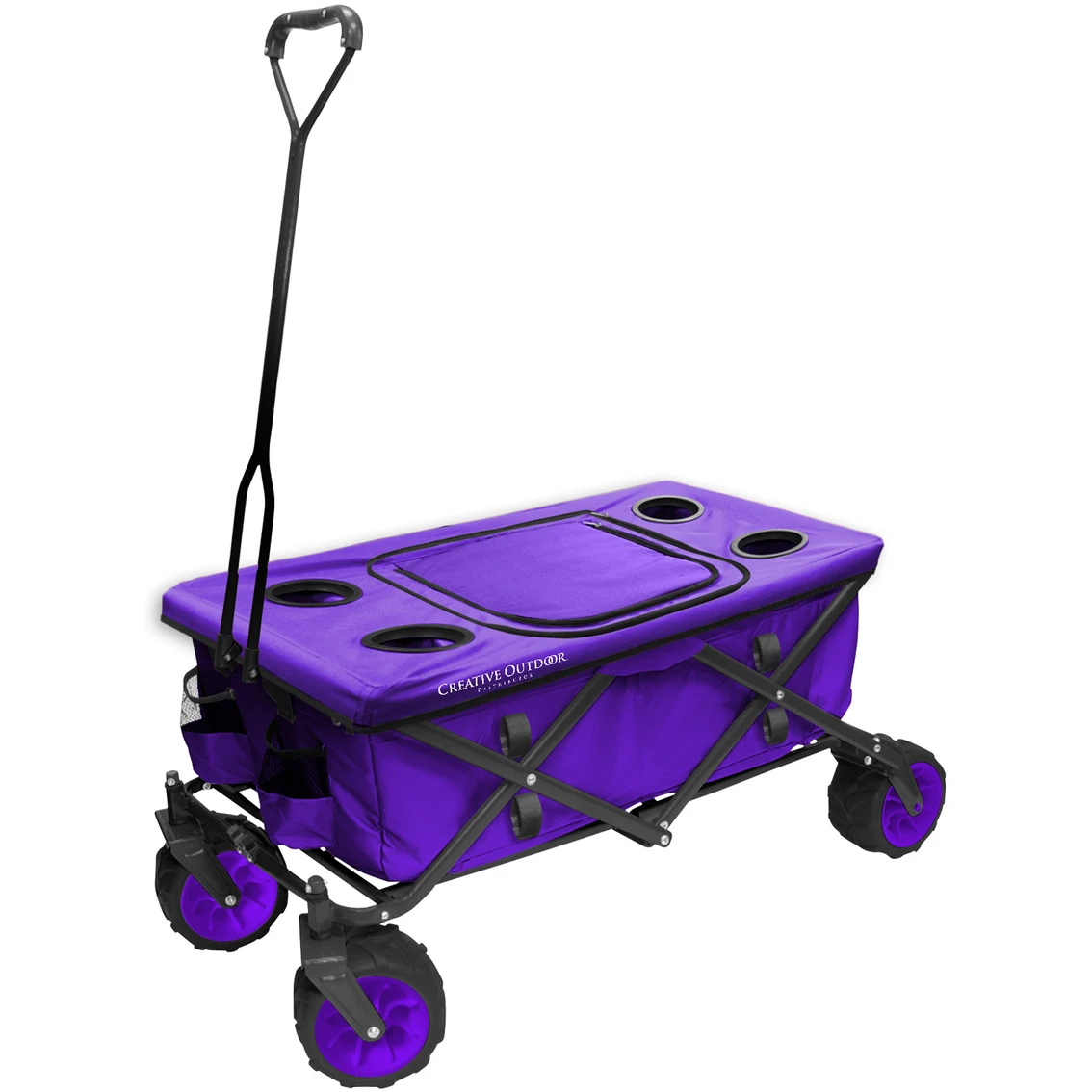 Deals ⌛ Creative Outdoor All Terrain Folding Wagon With Tabletop Cooler ⭐ 11 Deals ⌛ Creative Outdoor All Terrain Folding Wagon With Tabletop Cooler ⭐ - Image 11