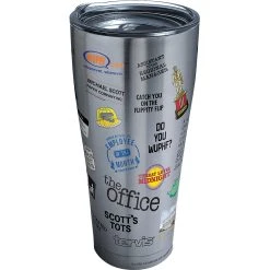 Best deal ❤️ Tervis Tumblers The Office Smorgasbord Stainless Steel Tumbler 30 Oz. ⭐