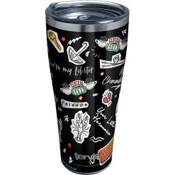 Top 10 👍 Tervis Tumblers Warner Brothers Friends Collage Stainless Steel Tumbler 30 Oz. 🥰