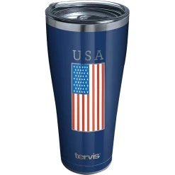 Best Pirce 🎁 Tervis Tumblers USA Flag 30 Oz. Stainless Steel Tumbler 👏