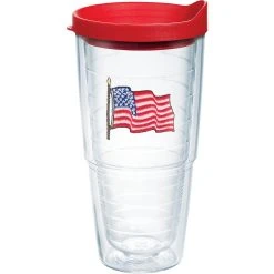 Promo 🥰 Tervis Tumblers American Flag Classic 24 Oz. Tumbler 🎁